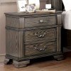 Pamphilos Nightstand w/ USB (Gray)