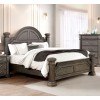 Pamphilos Poster Bed (Gray)