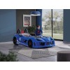 Trackster Blue Twin Car Bed