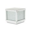 Montreal Silver Mirrored End Table