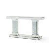 Montreal Mirrored Console Table w/ Crystals