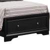 Madrid Black Youth Storage Bed