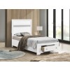 Madrid White Youth Storage Bed