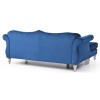 Hollywood Navy Blue Sofa Chaise
