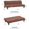 Alan Chocolate Sofa Bed