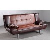 G137 Sofa Bed (Dark Brown and Brown)