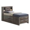 G1505 Youth Bookcase Storage Bed