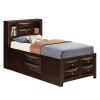 G1525 Youth Bookcase Storage Bed