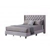 G1912 Gray Upholstered Bed