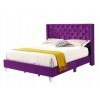 G1921 Purple Upholstered Bed
