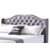Joy Gray Upholstered Bed