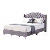 G1931 Gray Upholstered Bed