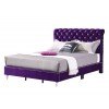 G1941 Purple Upholstered Bed