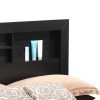 Burlington Black Bookcase Bedroom Set