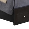 Burlington Black Bookcase Storage Youth Bed