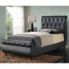 G2563 Youth Upholstered Sleigh Bed