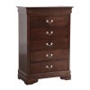 Louis Phillipe Cappuccino Chest