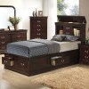 G3125 Youth Bookcase Storage Bed