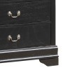 Louis Phillipe Black Chest