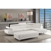 Riveredge White Sectional Living Room Set