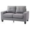 Newbury Gray Modular Loveseat