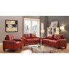 Newbury Living Room Set (Red)
