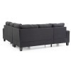 Newbury Black Sectional