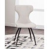 Eclipse Side Chair (Taupe) (Set of 4)