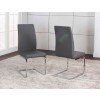 Heka Charcoal Side Chair (Set of 2)