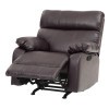 Manny Dark Brown Rocker Recliner