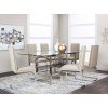 Reliant Rectangular Dining Room Set w/ Khaki Chairs