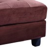 Malone Chocolate Sectional Set