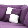 Malone Purple Sectional