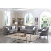 Jewel Living Room Set (Gray)