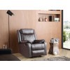 Ward Dark Brown Rocker Recliner