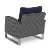 Fiji Blue Outdoor Club Chair (Set of 2)