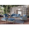 Carezza Outdoor Dark Blue 5-Piece Seating Set