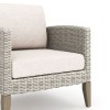 Carezza Outdoor Taupe 5-Piece Seating Set