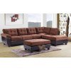 G906 Reversible Sectional Set (Chocolate)