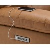 Gatlin Leather Dual-Power Reclining Living Room Set