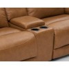 Gatlin Leather Dual-Power Reclining Living Room Set