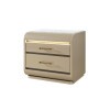 Genesis Gold Platform Bedroom Set w/ LED