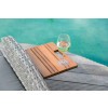 Bahia Tobago Gray Reclining Chaise Lounge