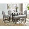 Grayson Counter Height Dining Room Set w/ Bench