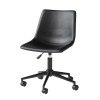 Black Home Office Swivel Desk Chair