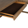 Plum Creek Sierra Brown L-Shaped Home Office Set