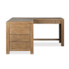 Plum Creek Sierra Brown L-Shaped Home Office Set
