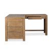 Plum Creek Sierra Brown L-Shaped Home Office Set