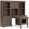 Janismore 6-Piece Bookcase Wall Unit w/ Desk