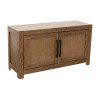Harbor Bourbon Oak 2-Door Cabinet